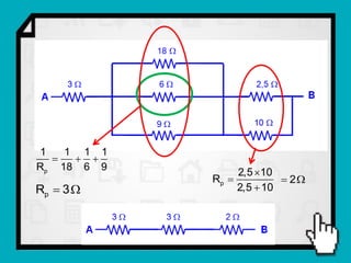 1   1 1 1
     
Rp 18 6 9
                   2,5 10
            Rp              2
Rp  3            2,5  10
 