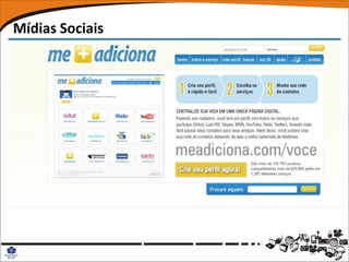 Mídias Sociais
 