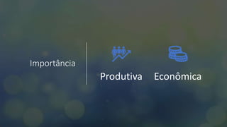 Importância
Produtiva Econômica
 