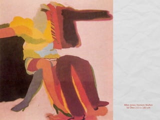 Allen Jones Homem Mulher
   Sd Óleo 213 x 183 cm
 