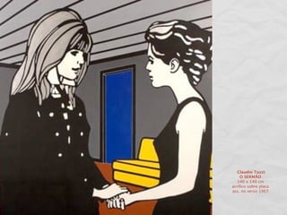 Claudio Tozzi
     O SERMÃO
   140 x 140 cm
acrílico sobre placa
ass. no verso 1967
 