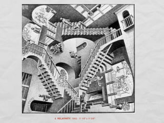 8. RELATIVITY: 1953: 11 1/8" x 11 5/8":
 