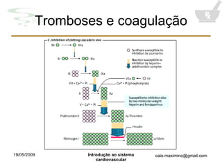 Tromboses e coagulação 