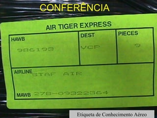 CONFERÊNCIA Etiqueta de Conhecimento Aéreo 