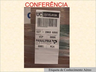 CONFERÊNCIA Etiqueta de Conhecimento Aéreo 