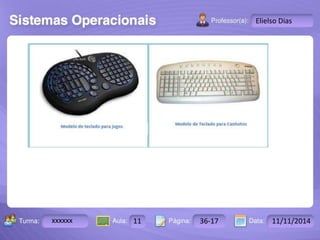 Turma: 2503-B Aula: 10 Pág: 10 a 17 Data: 18-jan-12 
xxxxxx 11 36-17 11/11/2014 
Instrutor: Ricardo Paladini Matos 
Elielso Dias 
 