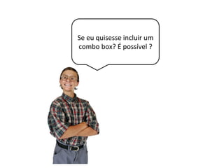 Sim. Veja o seguinte exemplo.
Adicione a coluna “grupo” a tabela
contato.
alter table contato add grupo
varchar(50);
 