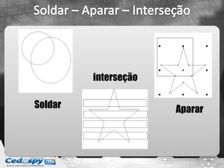 Soldar Aparar
interseção
 