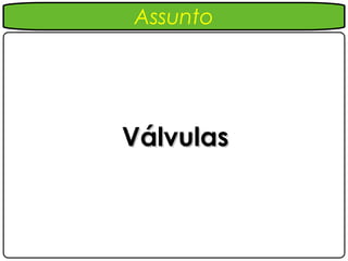 Assunto




Válvulas
 