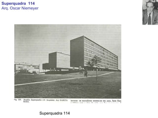 Superquadra 114 Superquadra  114 Arq. Oscar Niemeyer 