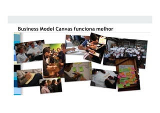Business Model Canvas funciona melhor
 