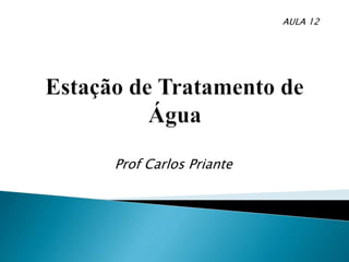 Prof Carlos Priante
AULA 12
 