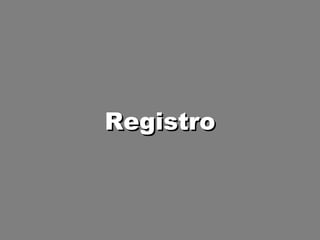 Registro 