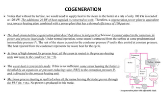 Comprehensive Overview of Cogeneration in Steam Turbine Power Plants | PDF