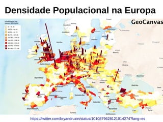 Densidade Populacional na Europa
https://twitter.com/bryandruzin/status/1010879628121014274?lang=es
 