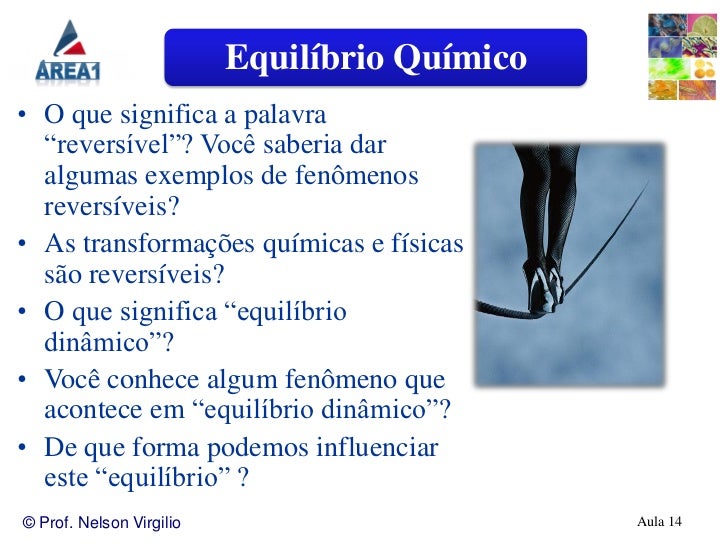 Aula 14 Controle das reações químicas parte I