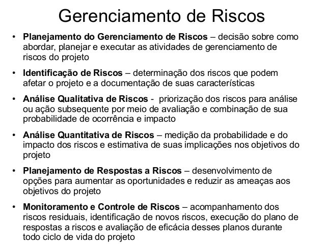 Gerenciamento de risco forex