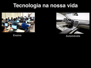 Tecnologia na nossa vida
Ensino Automóveis
 