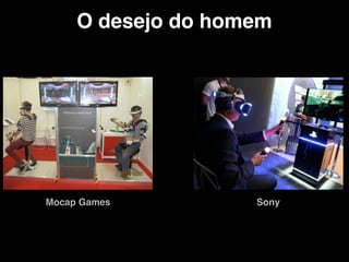 O desejo do homem
Mocap Games Sony
 