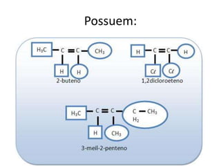 Possuem:
 