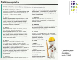 Construção e
mercado
maio/2013
 
