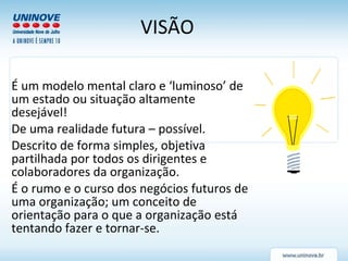 Aula1a missão visão