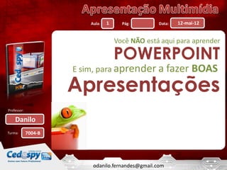 Dicas Para Apresentações Em Power Point | PPT