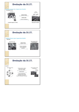 Evolução da D.I.T.
Evolução da D.I.T.
Evolução da D.I.T.
 