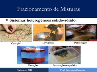 Mas antes de tudo, algumas definições...Química - 2011Prof. Leonardo Carneiro