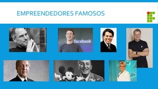 EMPREENDEDORES FAMOSOS
 