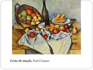 Cesta de maçãs, Paul Cézanne 
 