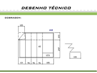 DESENHO TÉCNICO
DOBRAGEM:
A2
 
