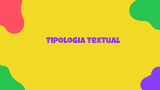 Tipologia textual
 