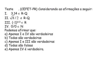 Aula 1 - Matemática Aplicada