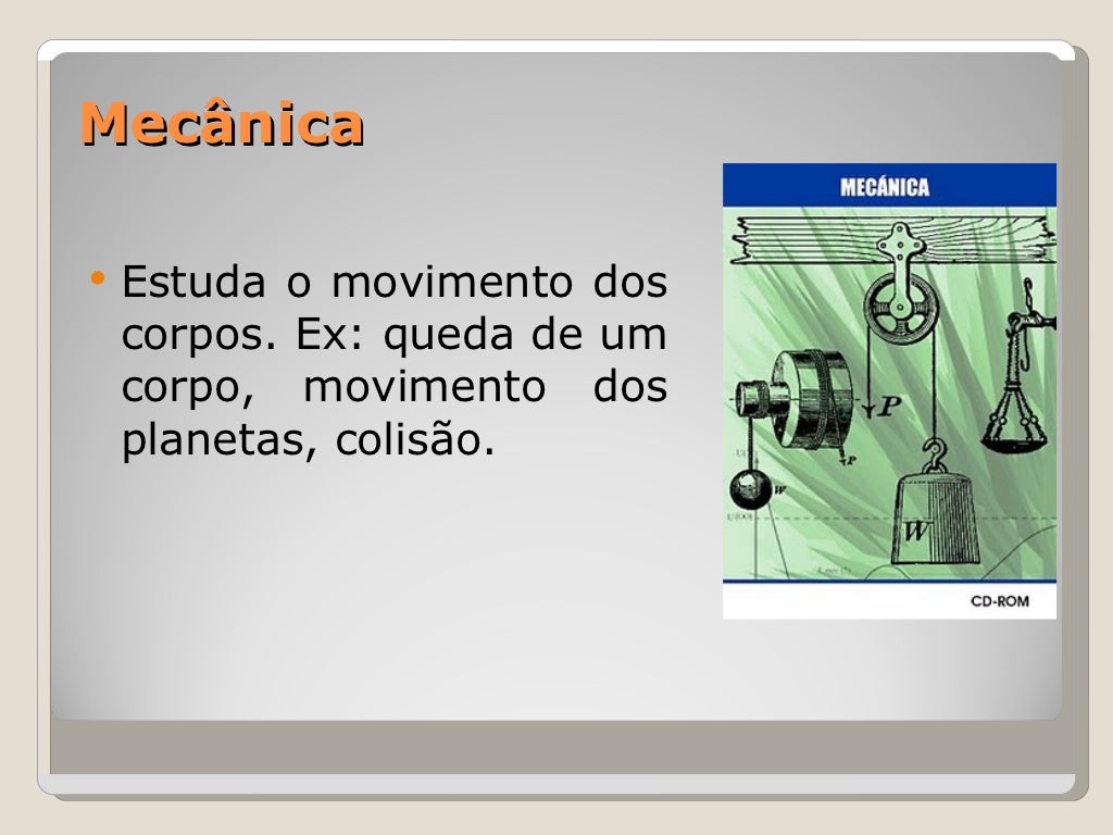 Aula 1 ramos da física Aula 1 ramos da física