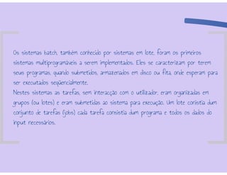 Conceitos de Sistemas Operacionais