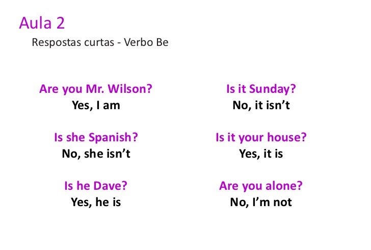 Ingles Basico Aula 2