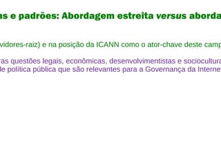 Especialistas em  computadores  concentram-se no desenvolvimento de  padrões e aplicações : XML, Java... 