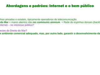 Políticos  voltam sua atenção para a mídia e para as questões que impressionam positivamente o eleitorado, como o  tecno-otimismo  (mais computadores = mais educação) e o  tratamento das ameaças  implicadas (segurança na Internet, proteção à infância). 