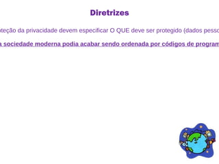 Caixa de Ferramentas da Governança da Internet A experiência de outros regimes internacionais –  meio ambiente, transportes aéreos, controle de armas  => estabelecimento de um quadro comum. 