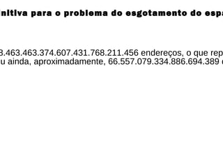 O principal desafio neste dilema do público X privado será, por um lado, propiciar ao setor privado um ambiente comercial adequado, mas, por outro lado, garantir o desenvolvimento da Internet como recurso público, consistindo de conhecimentos e informações de propriedade comum. 