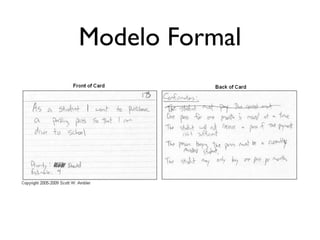 Modelo Formal
 