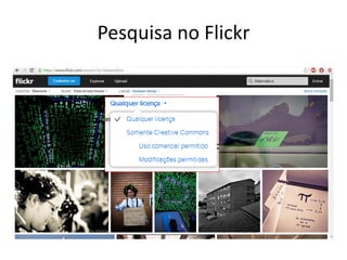 Pesquisa no Flickr  