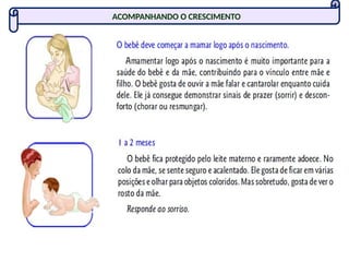 ACOMPANHANDO O CRESCIMENTO
 