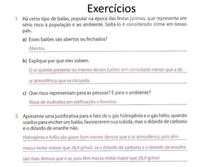 Exercícios
 