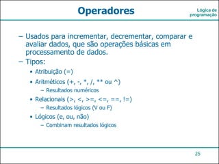 Aula2-Algoritmos - Operadores Aritméticos e Relacionais.pdf