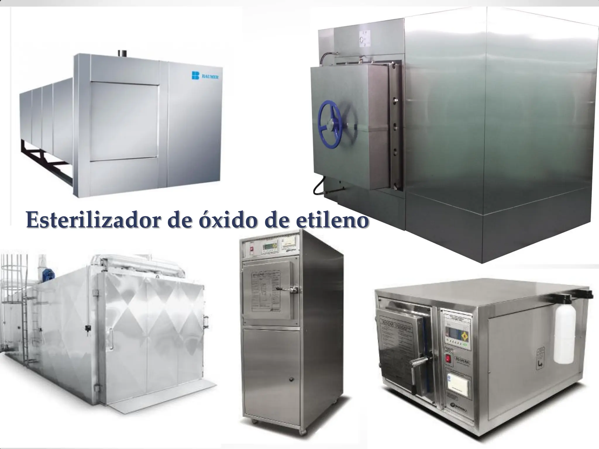 Esterilizador de óxido de etileno
 