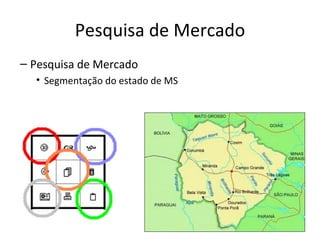 Pesquisa de Mercado Pesquisa de Mercado Segmentação do estado de MS 