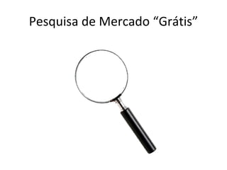 Pesquisa de Mercado “Grátis” 