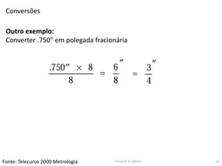 Aula 2 medidas e conversões | PPTX